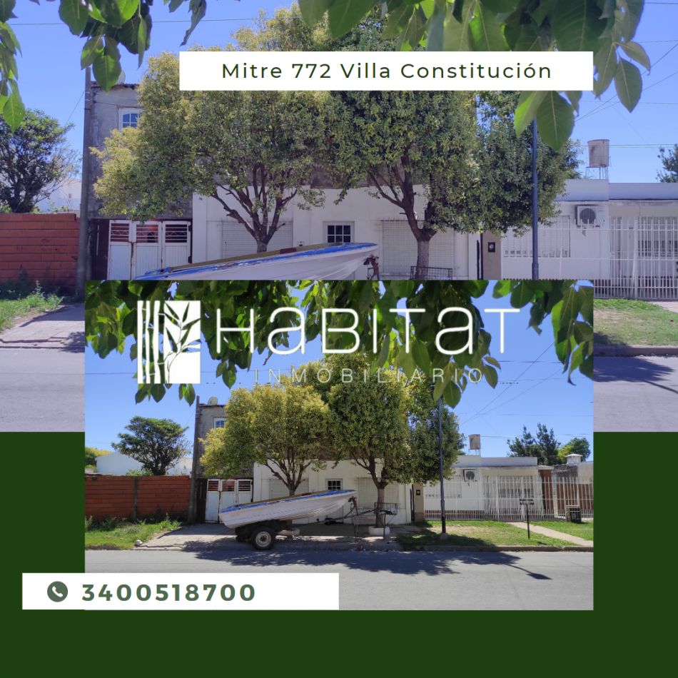 AMPLIA CASA  DOS PLANTAS EN VENTA OPORTUNIDAD CON FINANCIACION